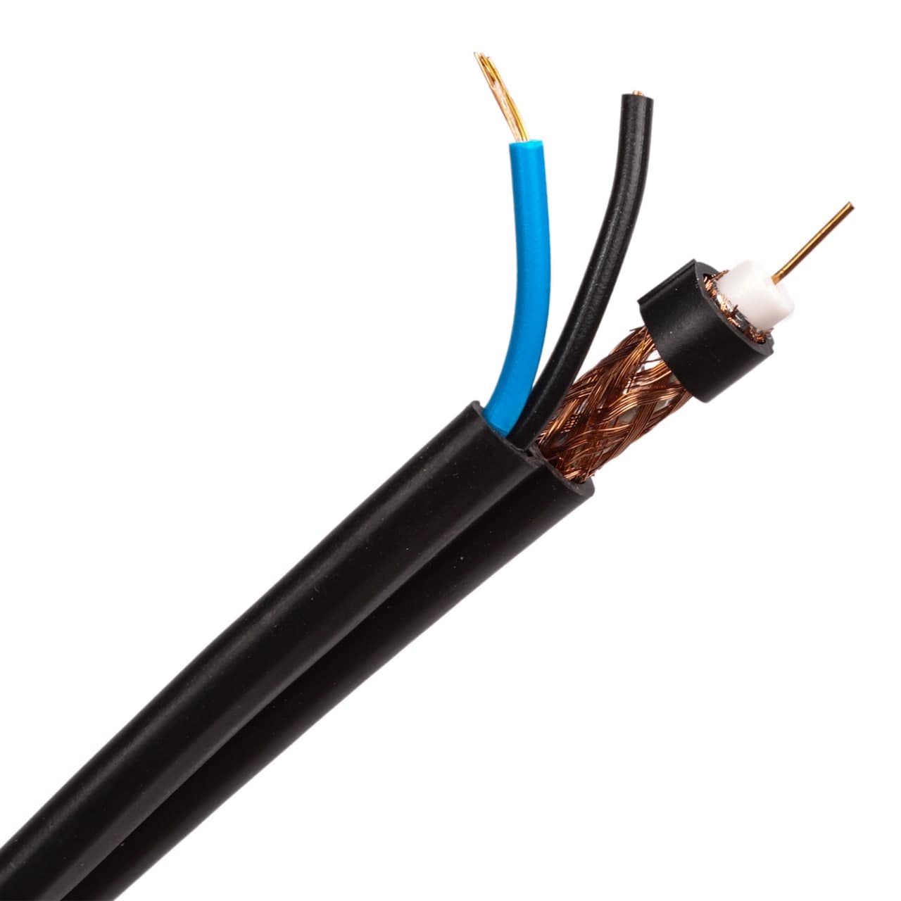 کابل-کواکسیال-ترکیبی کابل کواکسیال ترکیبی rg59 - Image 1